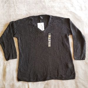 Women's Calvin Klein v-neck knit sweater